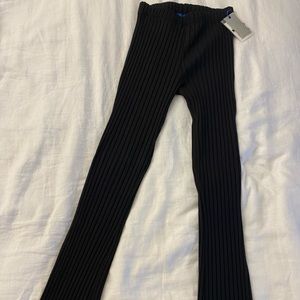 SIMON MILLER RIB CYRENE PANTS - BLK SZ S NWT
